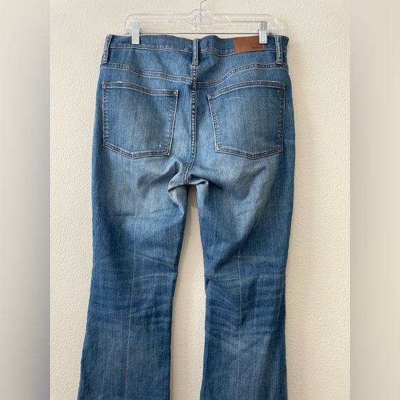 Madewell Cali demi boot jeans size 32 denim EUC - Picture 5 of 6
